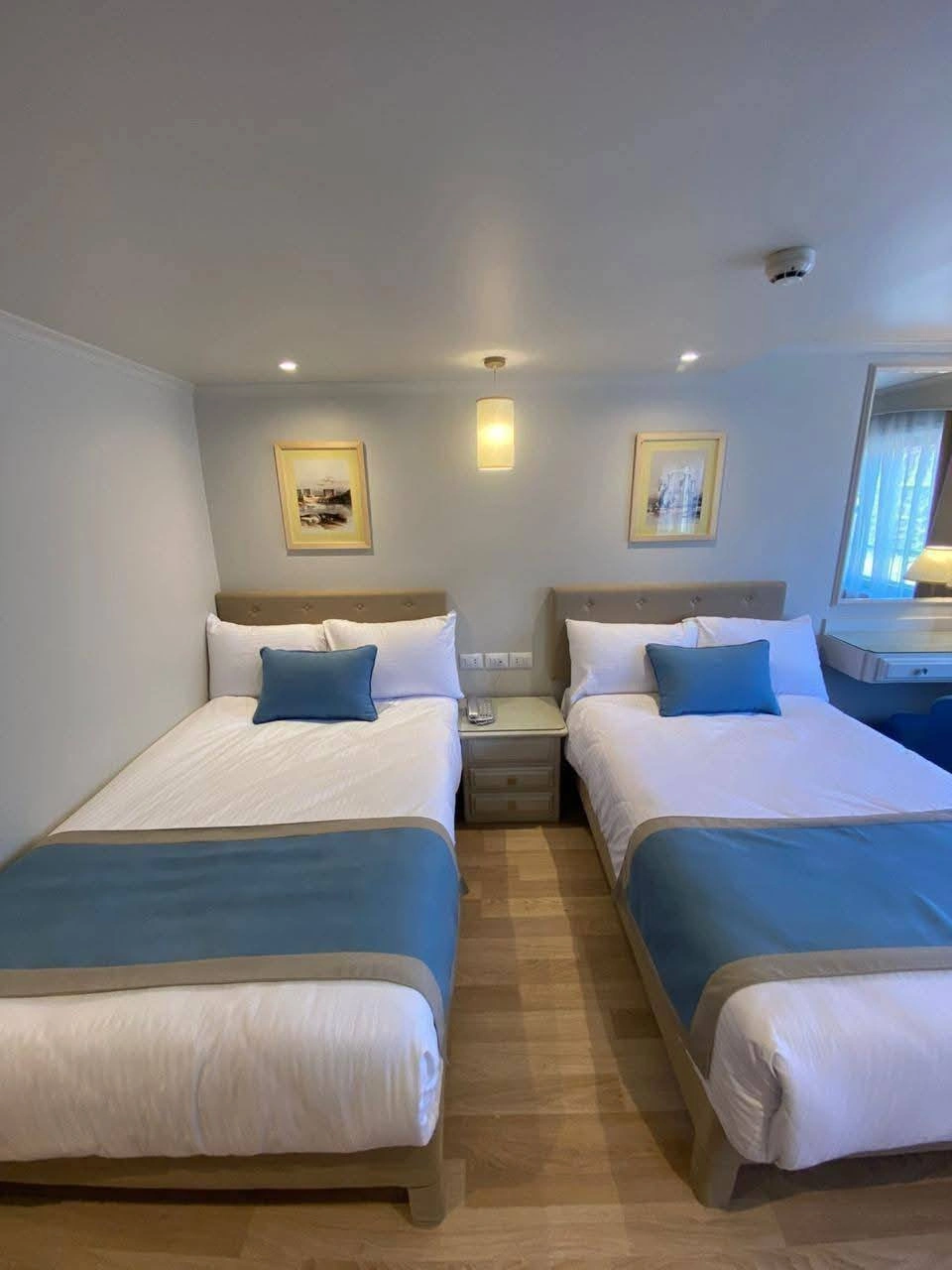Cabin aboard the Queen Of Sheba Nile cruise